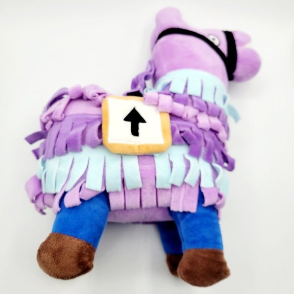 Fortnite Loot Llama Pinata Plush Stuffed Animal Blue And Purple 12" - Picture 3 of 9